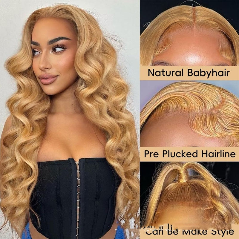 Honey Blonde Human Hair